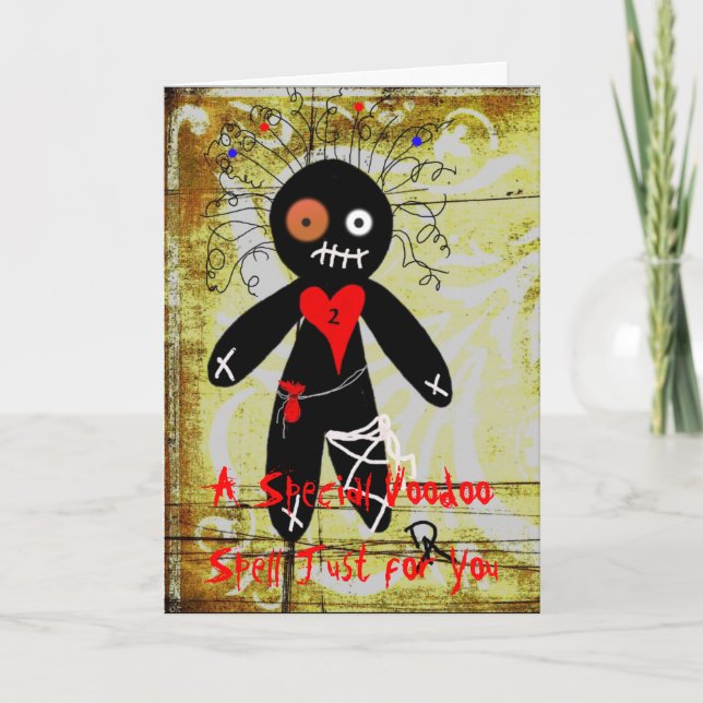 Tarjeta Encanto del vudú (Anverso)