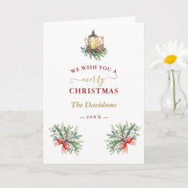 Tarjeta Encanto Que Te Deseamos Una Feliz Guerra De Navida