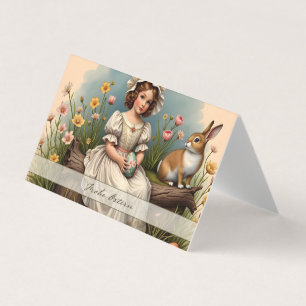 Tarjeta Encanto vintage de Pascua