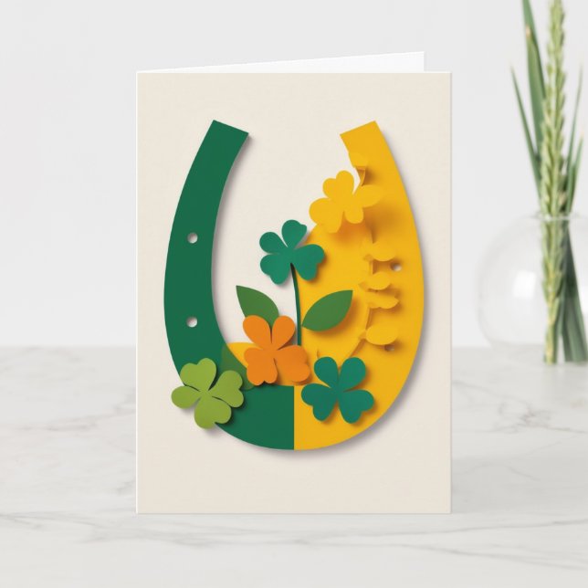 Tarjeta Encantos de la Suerte Florecen (Anverso)