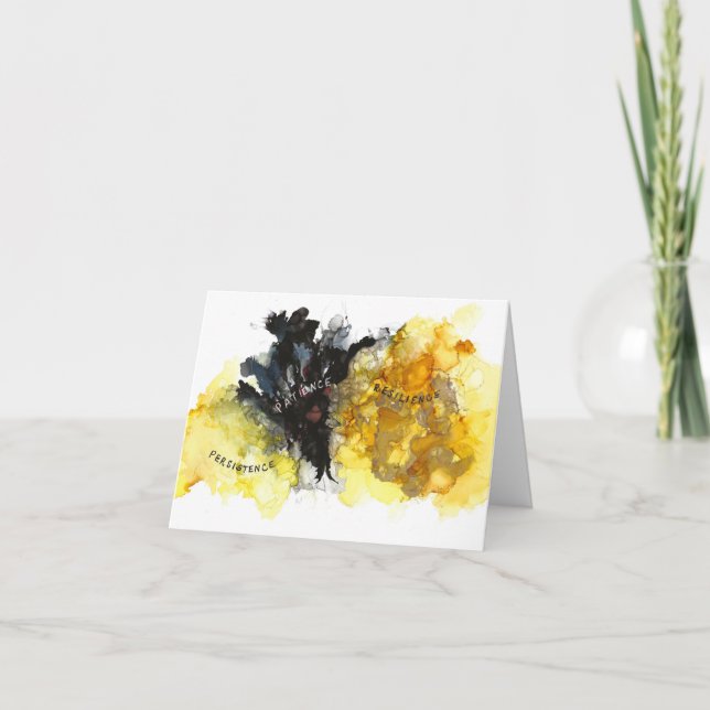 Tarjeta Encontrar la calma en el caos (Anverso)