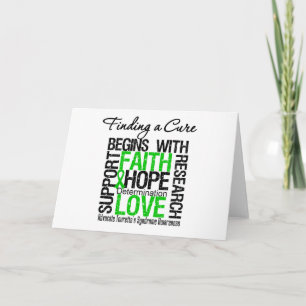 Tarjeta Encontrar una curación para el síndrome de