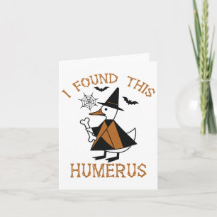 Tarjeta Encontré A Esta Divertida Bruja De Halloween Humer