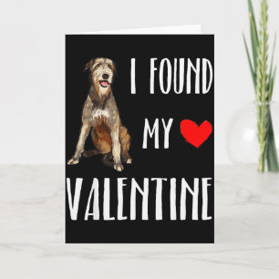 Tarjeta Encontré a mi enamorado/a del día de San Valentín 