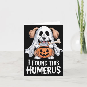 Tarjeta Encontré este disfraz de Halloween de húmero 1