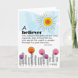 Tarjeta Encouragement for Believers Card