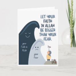Tarjeta Encouragement - Muslim
