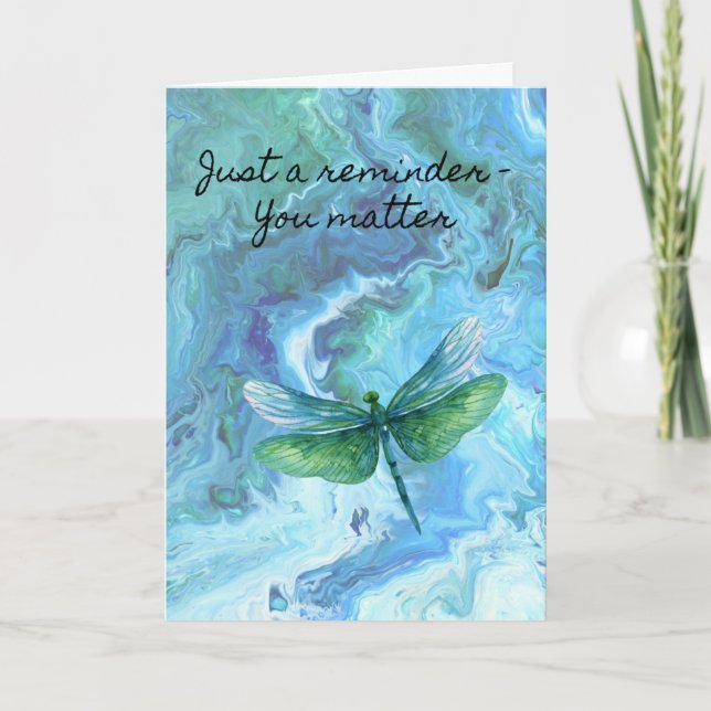 Tarjeta Encouragement support (Anverso)