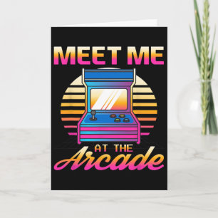 Tarjeta Encuentrame En El Vaporwave Retro De Videojuegos D