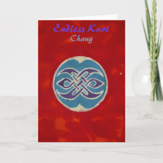 Tarjeta Endless Knot Chang