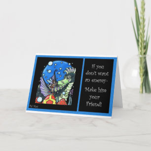 Tarjeta Enemigos y amigos