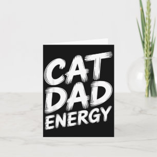 Tarjeta Energía de Papá Gato
