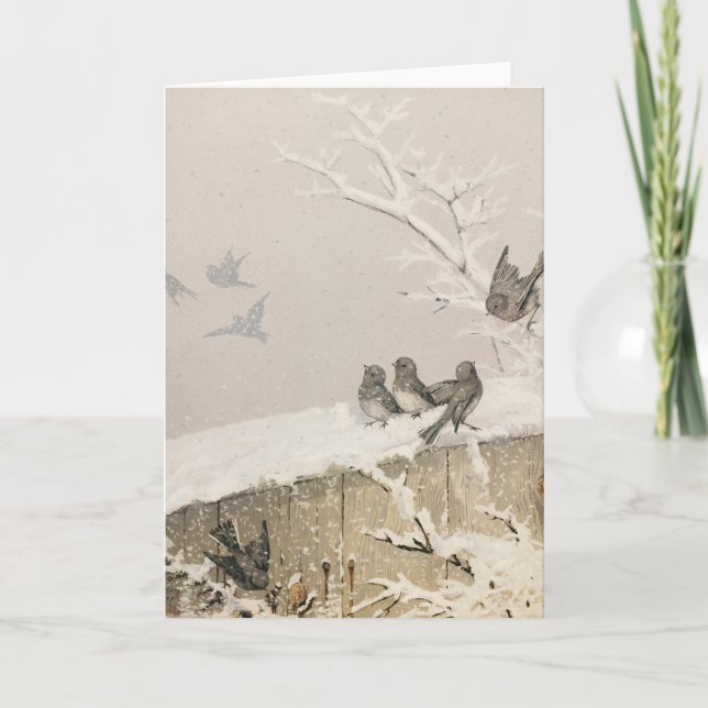 Tarjeta Enero II | Fidelia Bridges (Anverso)