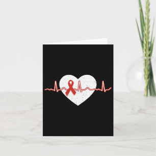 Tarjeta Enfermedad cardíaca Mes Traje cardíaco Día Rojo Ci