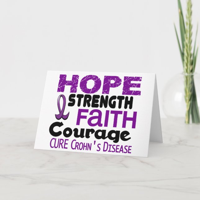 Tarjeta Enfermedad de Crohn HOPE 3 (Anverso)