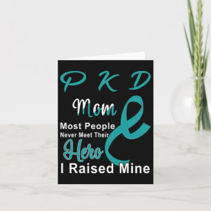 Tarjeta Enfermedad Renal Poliquística Sensibilización Pkd