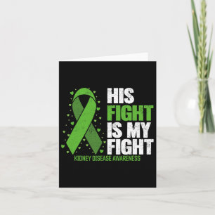 Tarjeta Enfermedad renal Su lucha contra mi enfermedad ren