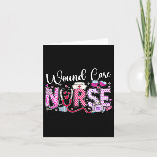 Tarjeta Enfermera de cuidado de heridas Día de San Valentí
