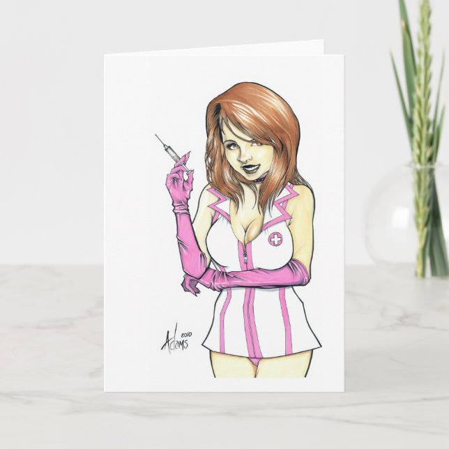 Tarjeta Enfermera de Lisa (Anverso)