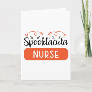 Tarjeta Enfermera de Spooketacula