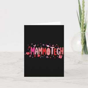 Tarjeta Enfermera de tecnología M Rn Cna Ma Valentine Enfe