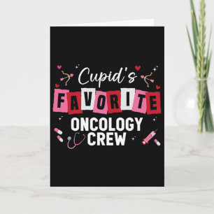 Tarjeta Enfermera favorita de Cupido de la tripulación de 