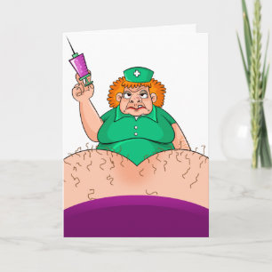 Tarjeta Enfermera Gracias Humor Enfermeras Graciosas Graci