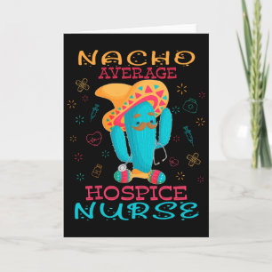 Tarjeta Enfermera Hospicio Cinco De Mayo Nacho Enfermera P