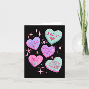 Tarjeta Enfermera Neuro Valentine Anatomía Cerebral Neurol