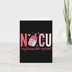 Tarjeta Enfermera Nicu Pequeños Humanos Me Robaron El Cora