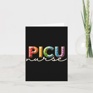 Tarjeta enfermera picu enfermería pediátrica patrón de imp