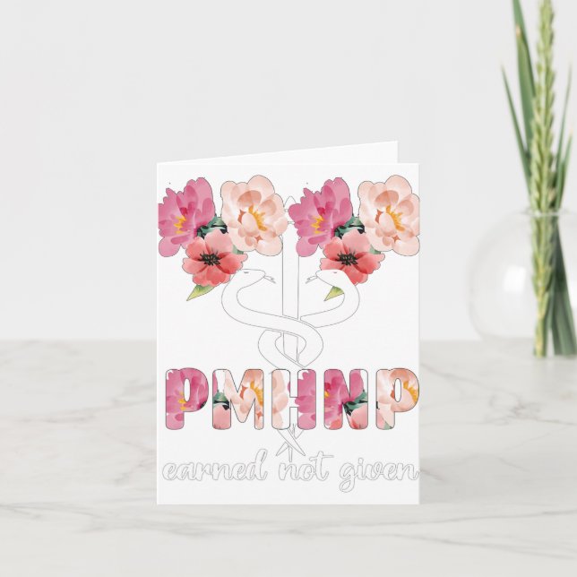 Tarjeta Enfermera psiquiátrica de salud mental (Anverso)