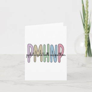 Tarjeta Enfermera psiquiátrica de salud mental 1