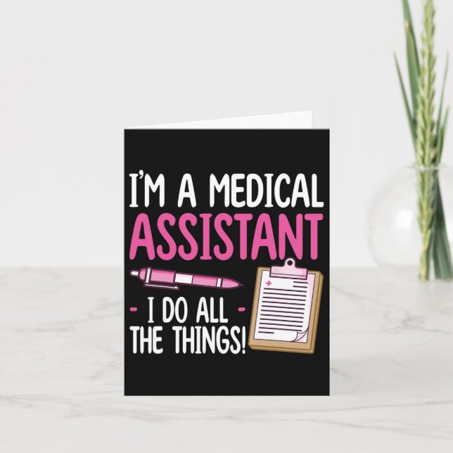 Tarjeta Enfermeras De Cma De Diseño De Isante Médico Certi (Anverso)