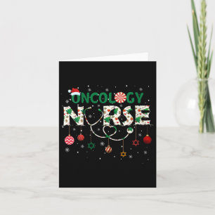 Tarjeta Enfermeras Navidades de oncología favoritas de San