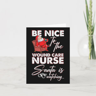 Tarjeta Enfermería de Navidad Trabajador de la salud Enfer