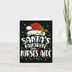 Tarjeta Enfermería Istan de Navidades de enfermeras favori