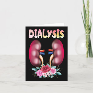 Tarjeta Enfermería Nefrología Diálisis Enfermedad renal En