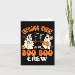 Tarjeta Enfermero De Enfermería De Boo De Infusión Costo D