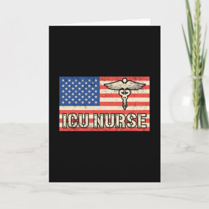 Tarjeta Enfermero de enfermería de la UCI Medicina de emer