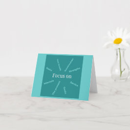 Tarjeta Enfócate En