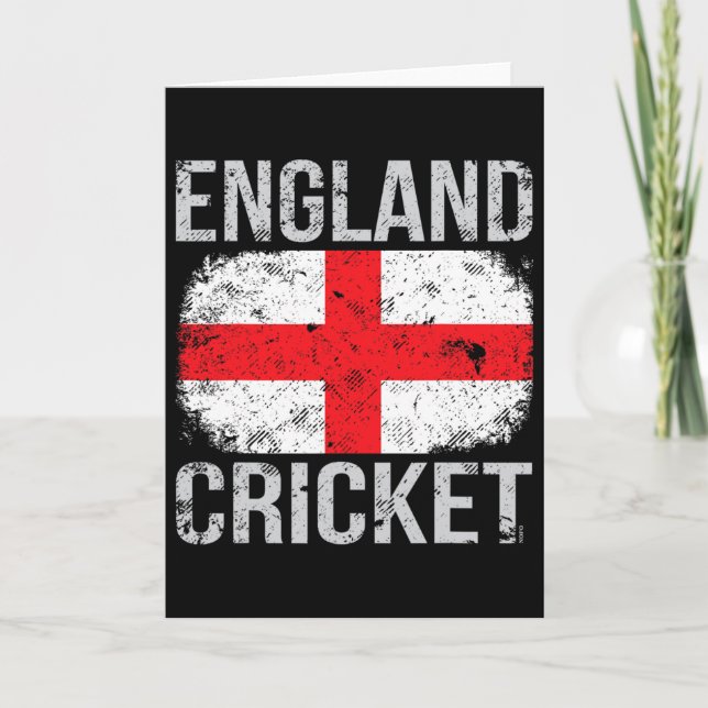 Tarjeta England Cricket  (Anverso)