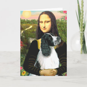 Tarjeta English Springer 7 - Mona Lisa