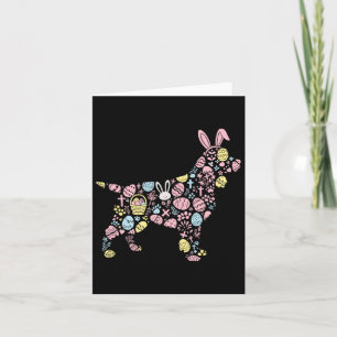 Tarjeta English Springer Spaniel Bunny Easter Egaster East
