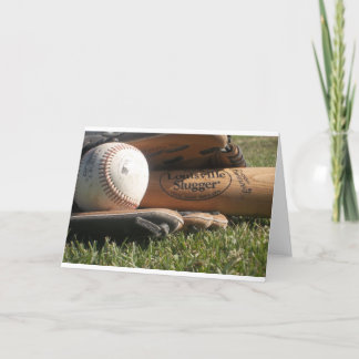 Tarjeta Engranaje del béisbol