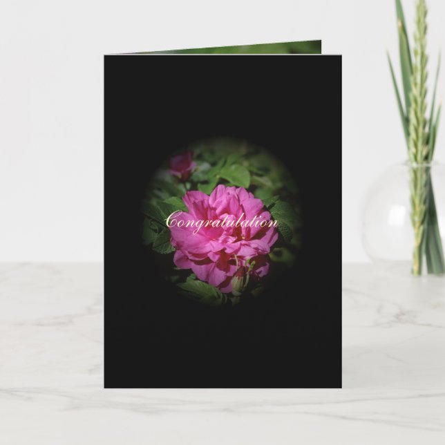 Tarjeta Enhorabuena (Anverso)