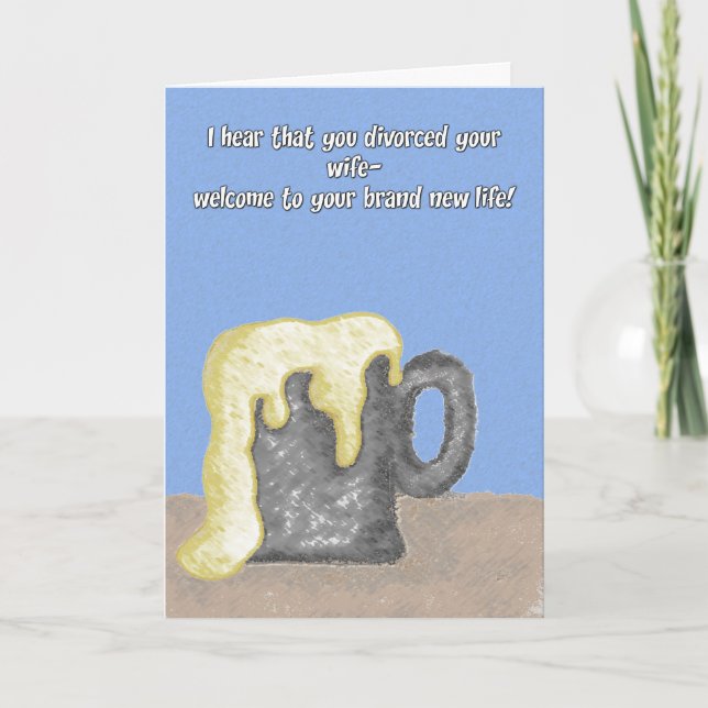 Tarjeta Enhorabuena - a él (Anverso)