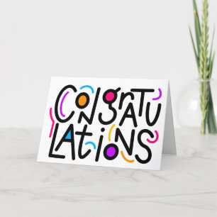 Tarjeta Enhorabuena Cartas rápidas