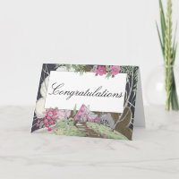 Enhorabuena casera de la cabaña del guión nueva