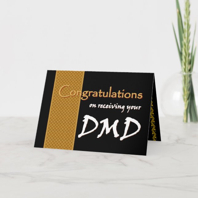 Tarjeta Enhorabuena CONOCIDA DE ENCARGO - DMD (Anverso)